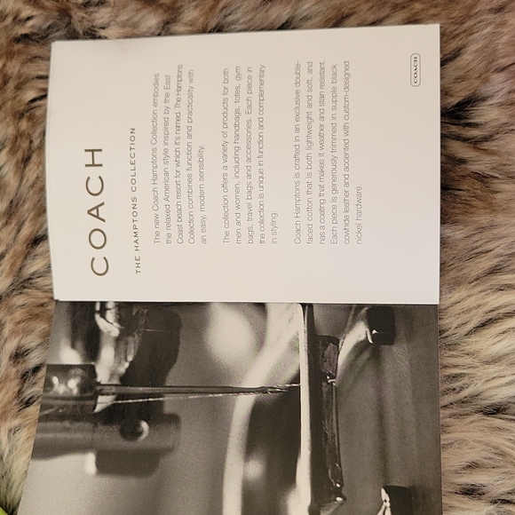 Authentic Hamptons collection coach baby bag/ tote - Picture 7 of 7